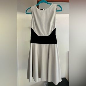 Calvin Klein CK black tan dress size 2